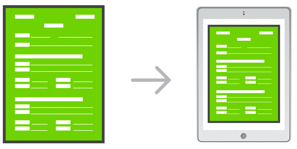 Feature Image Green Print to Digital Meteor Forms